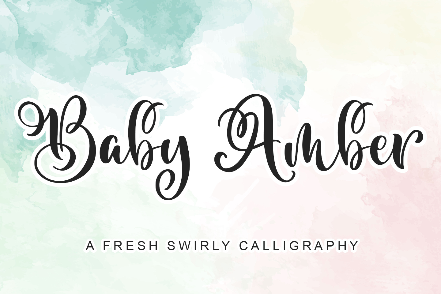 Preview and download Baby Amber font