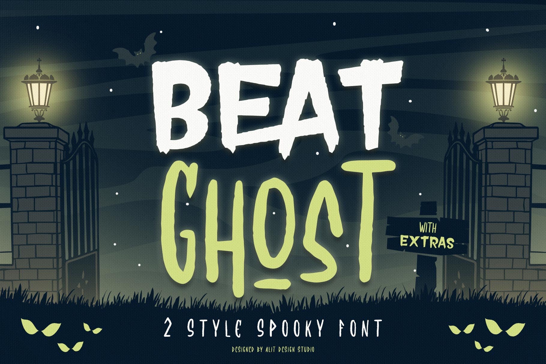 Preview and download Beat Ghost One font