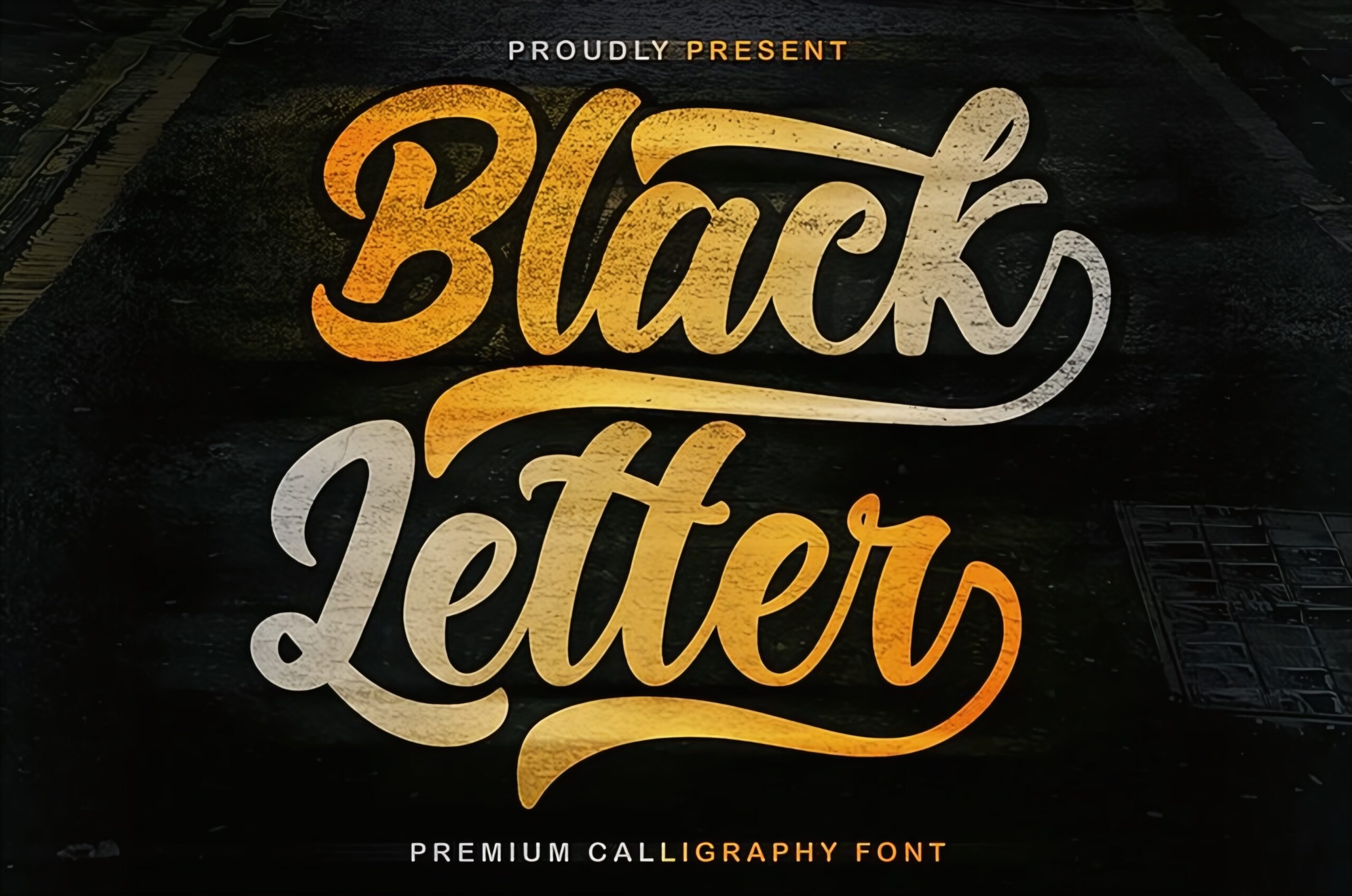 Preview and download Blackletter font
