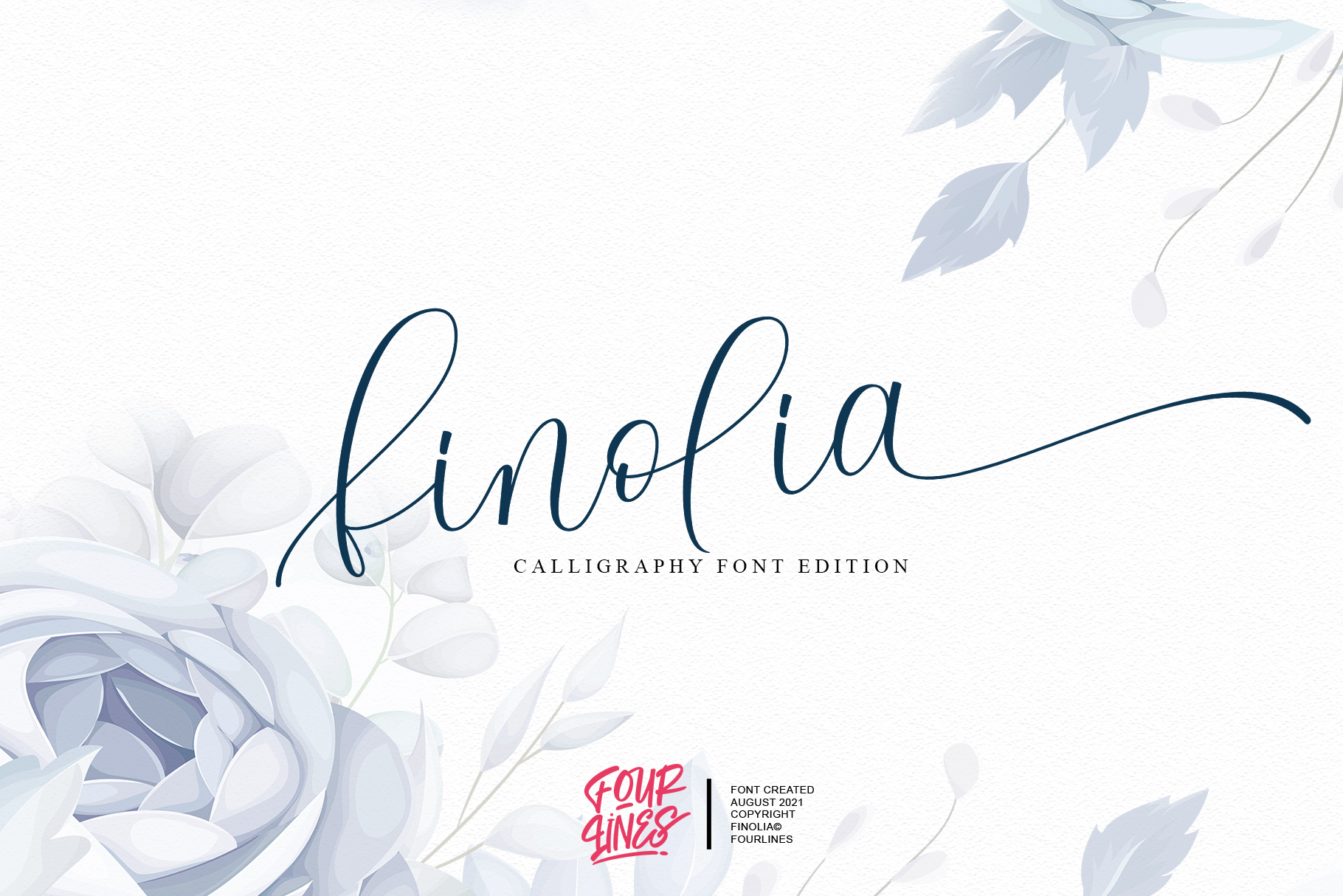 Preview and download Finolia font