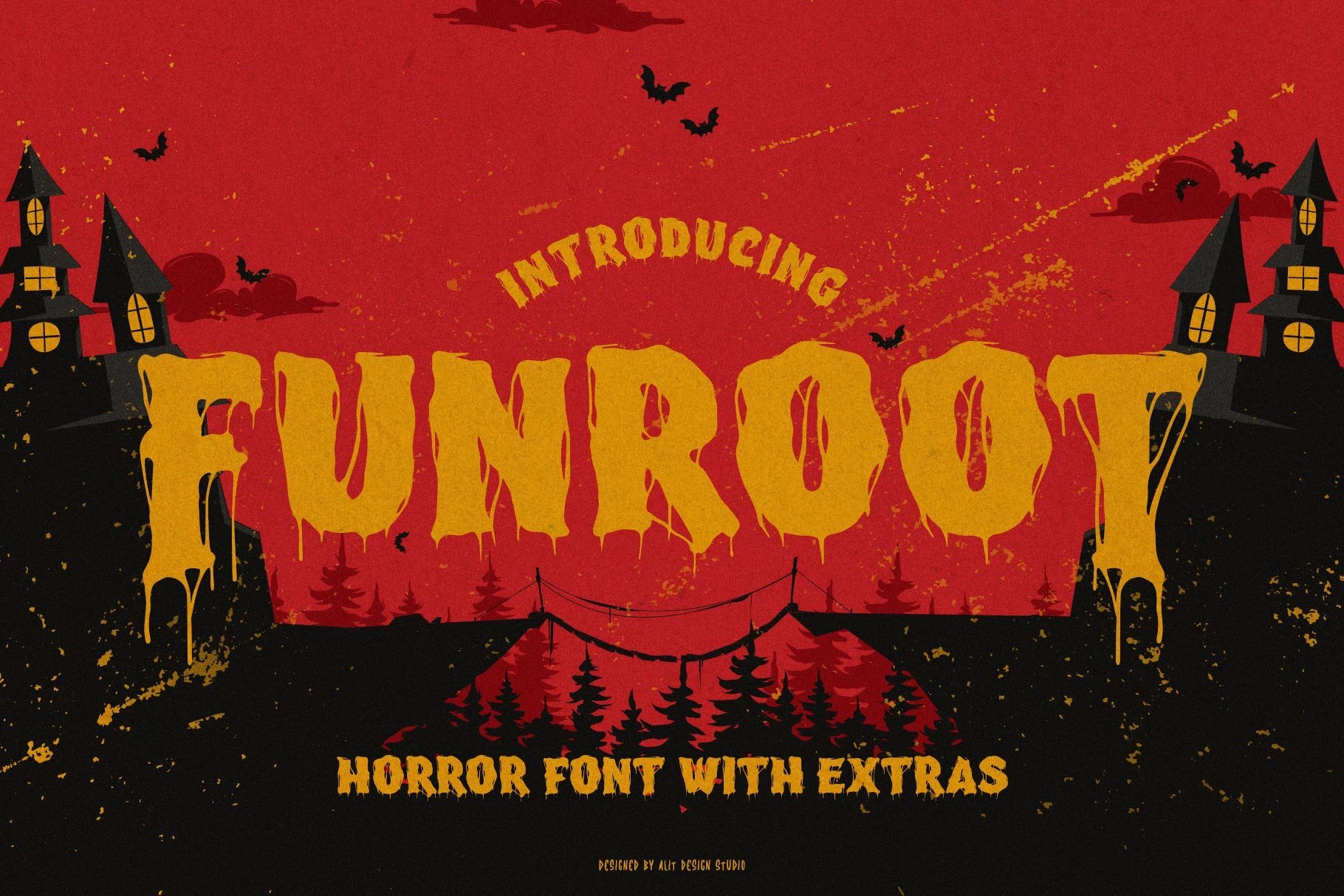 Preview and download Funroot font