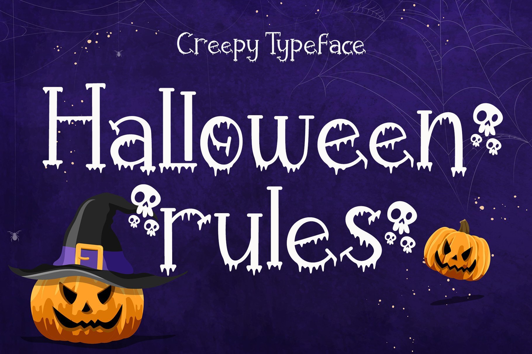 Preview and download Halloween Rules font