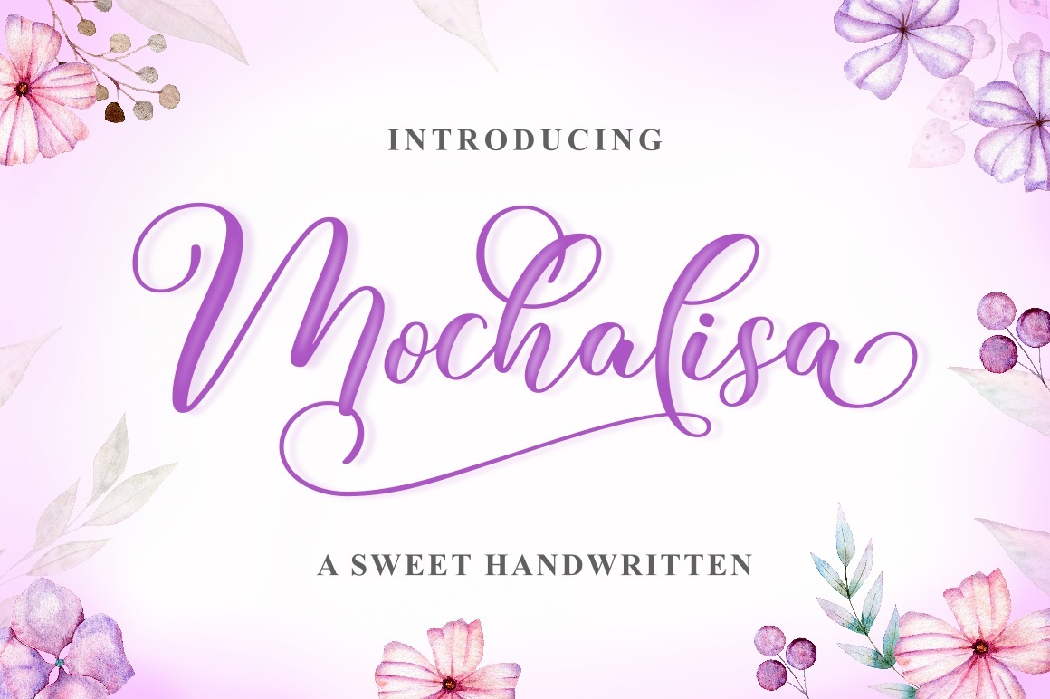 Preview and download Mochalisa font