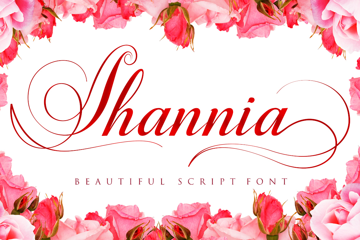Preview and download Shannia font