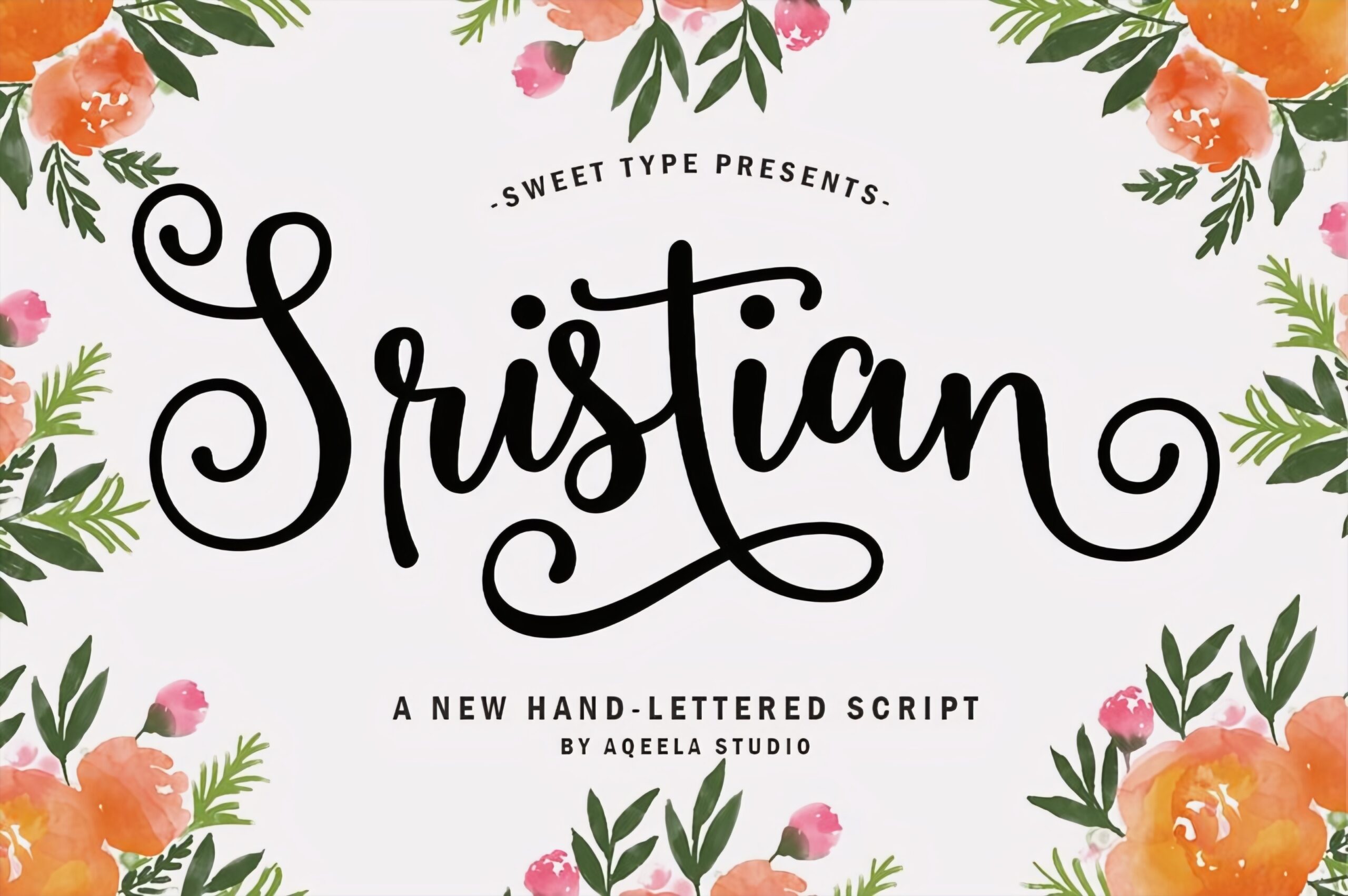 Preview and download Sristian font