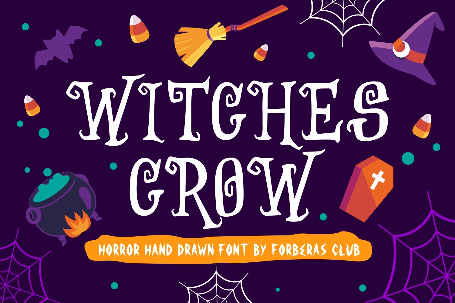 Preview and download Witches Crow font