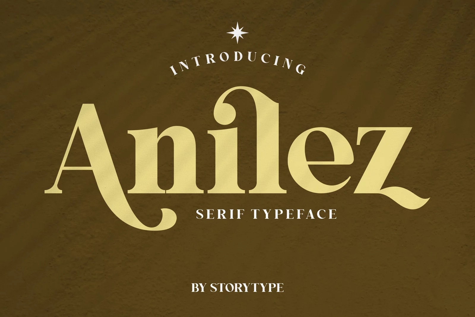 Preview and download Anilez font