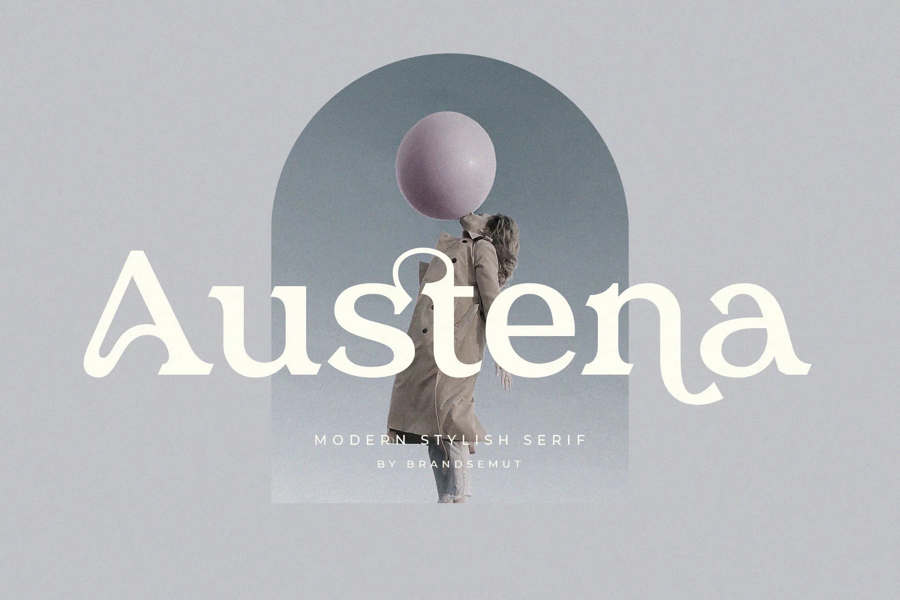 Preview and download Austena font