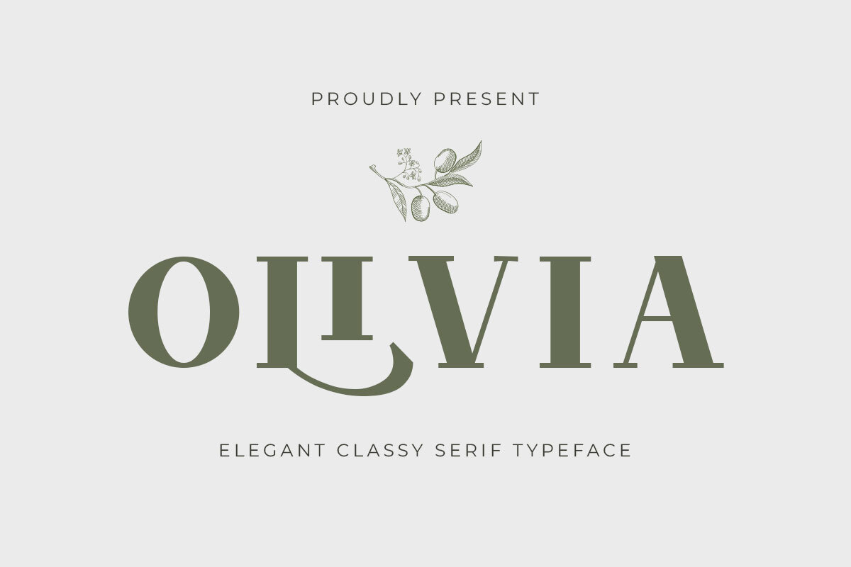 Preview and download Olivia font