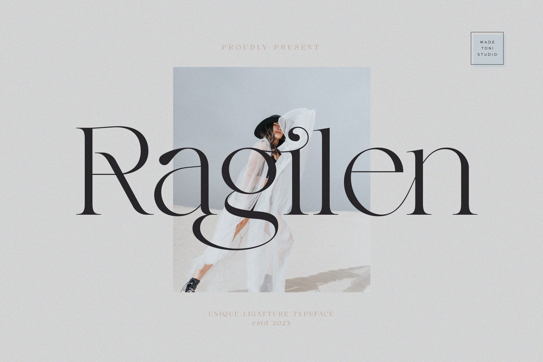 Preview and download Ragilen font