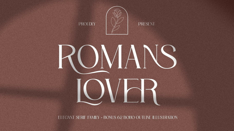 Preview and download Roman Lovers font